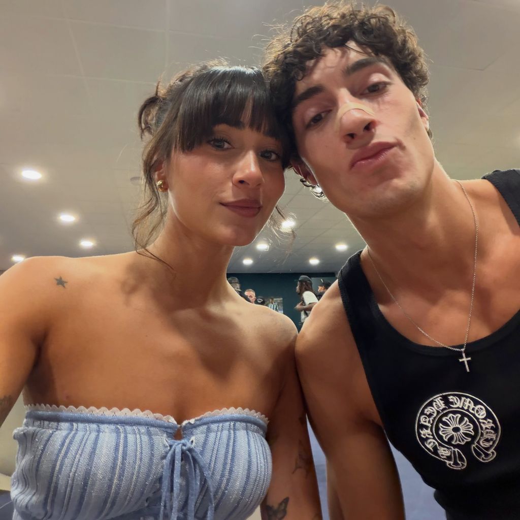 Aitana le desea toda la suerte del mundo a su novio Plex