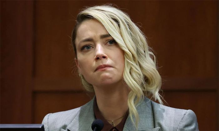 La artista Amber Heard