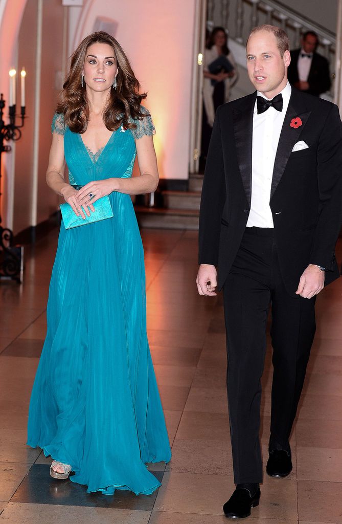 Kate Middleton vestido encaje