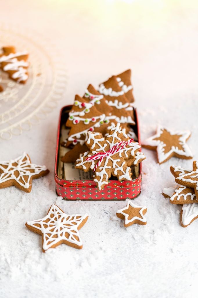 Galletas de jengibre veganas