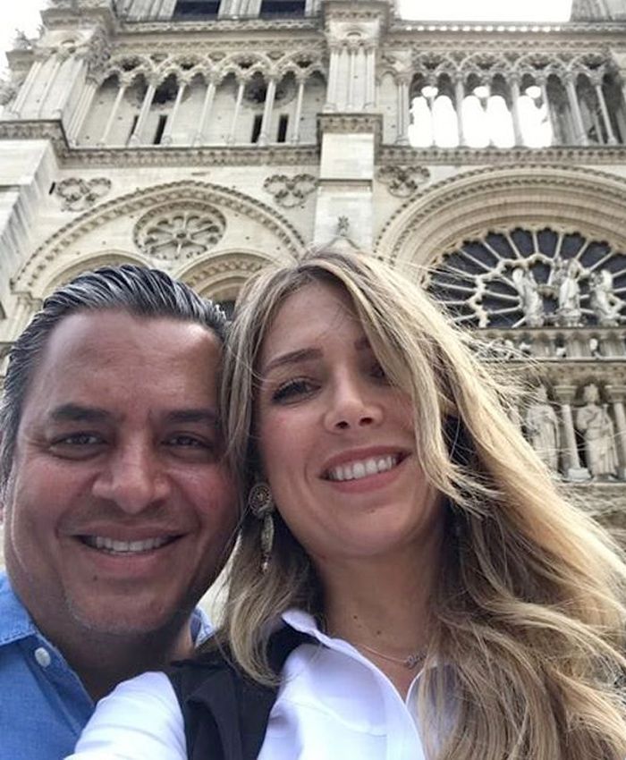 Daniel Sarcos y Alessandra Villegas
