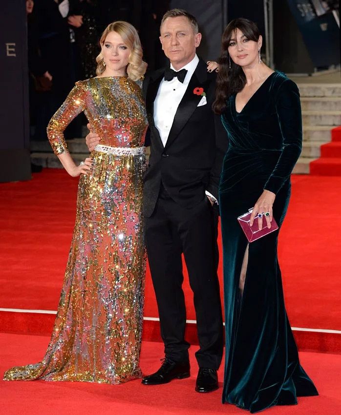 Monica Bellucci, Daniel Craig y Naomie Harris