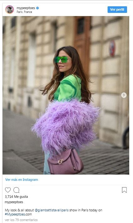 Vestidos de invitada en verde y morado