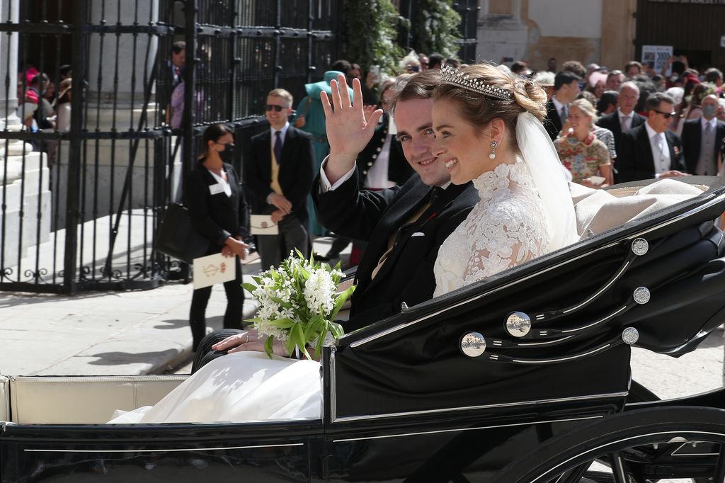 Jaime de Borbon Dos Sicilias y Charlotte Lindesay Bethune
