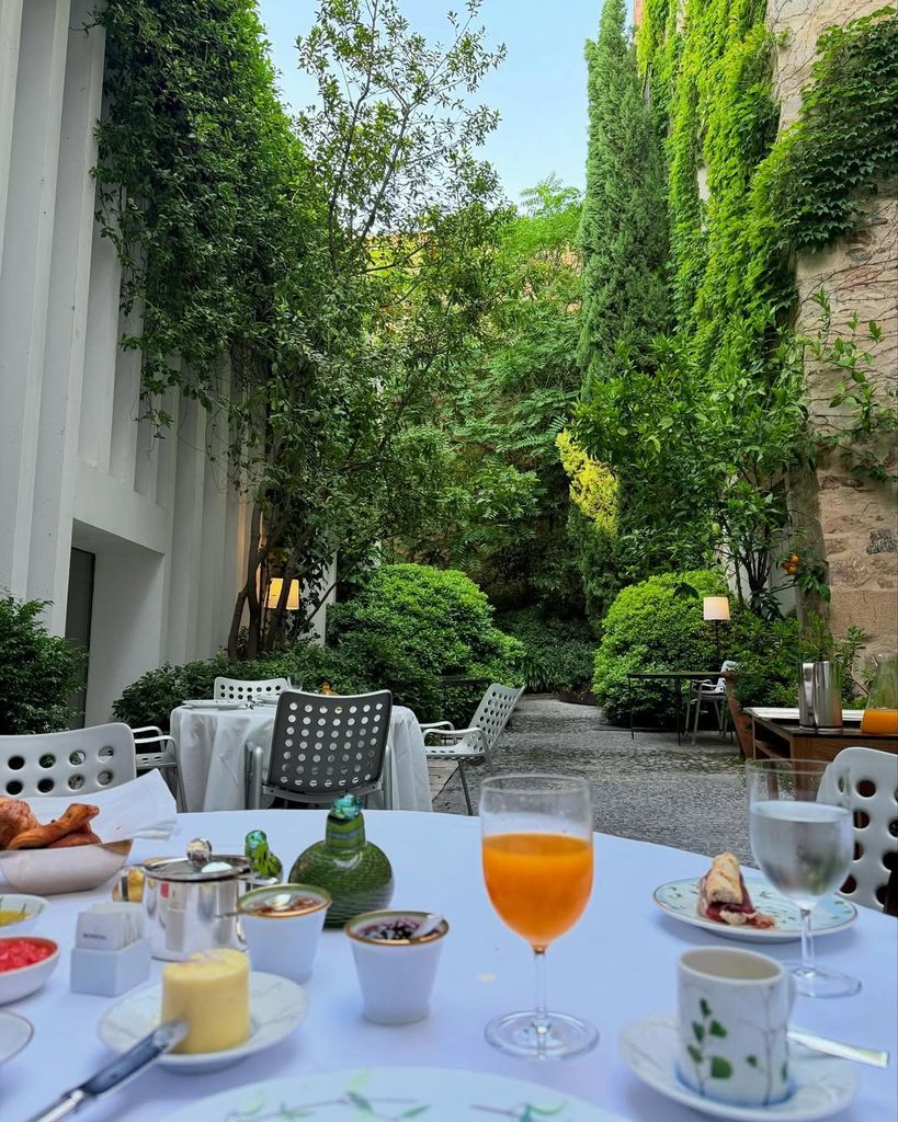 El desayuno en Atrio es uno de los mejores de España