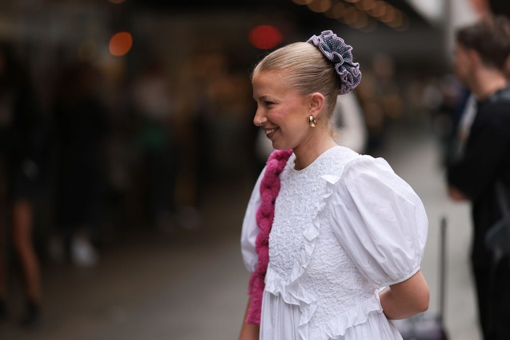 Coletero scrunchie streetstyle