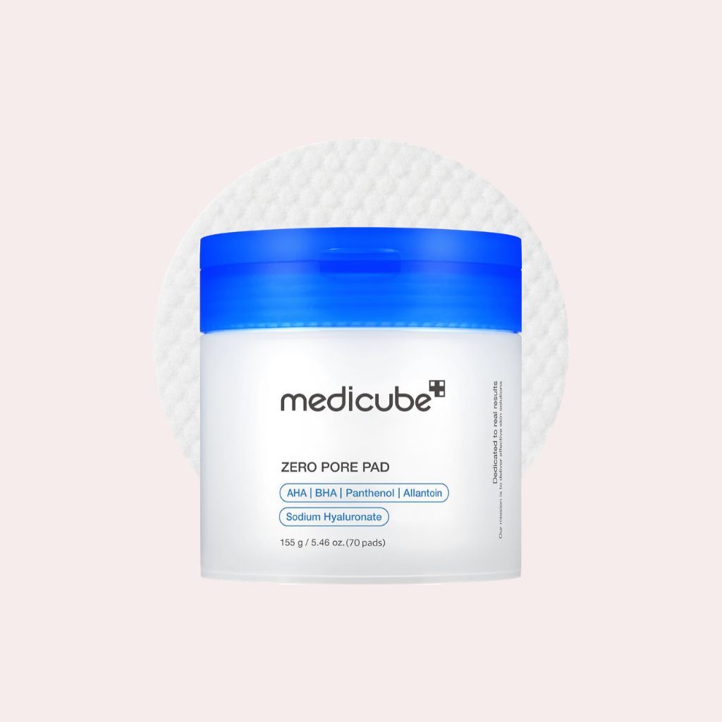 Lienzo perfecto y sin poros: Toner Pads Zero Pore Pad 2.0 de medicube