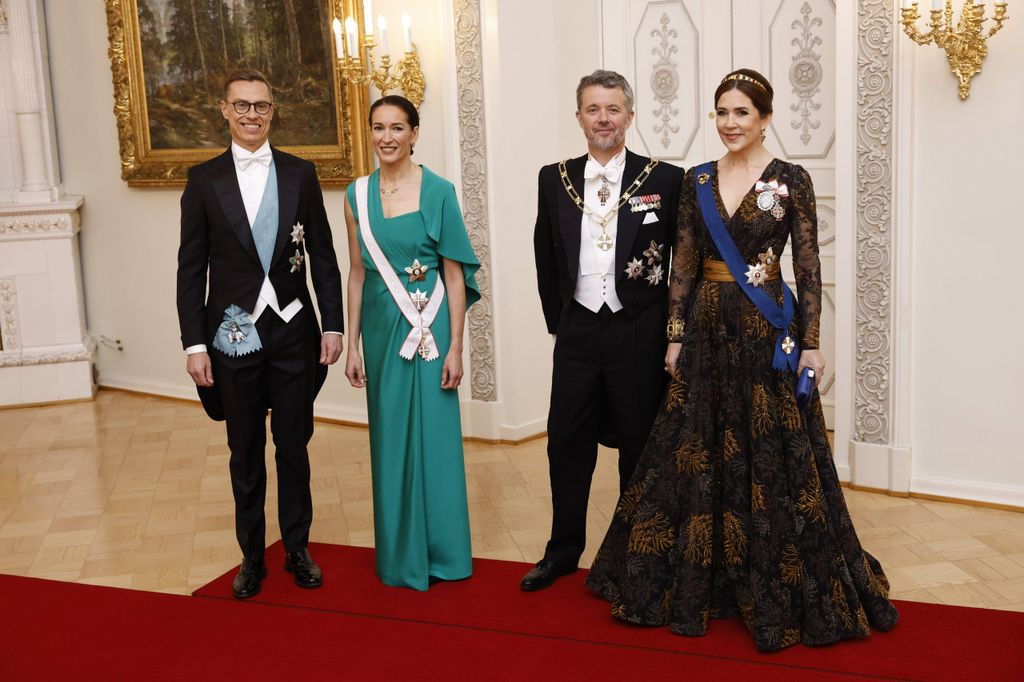 Los reyes de Dinamarca 