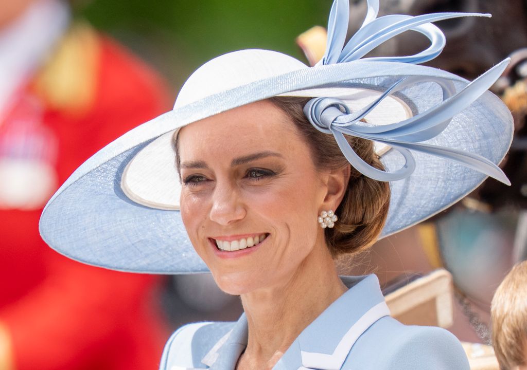 Kate Middleton, princesa de Gales, en el Trooping The Colour 2026, Londres.