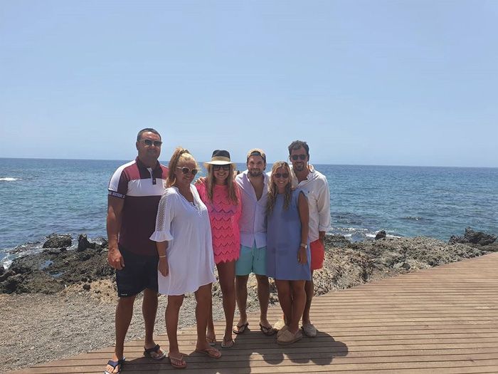 Las vacaciones de Belén Esteban en Tenerife