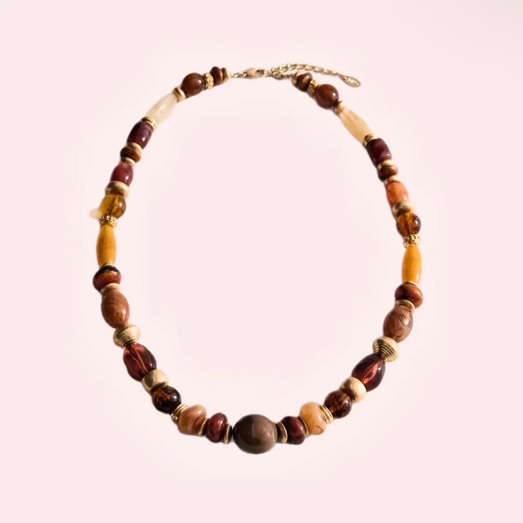 Collar bolas combinado Mango