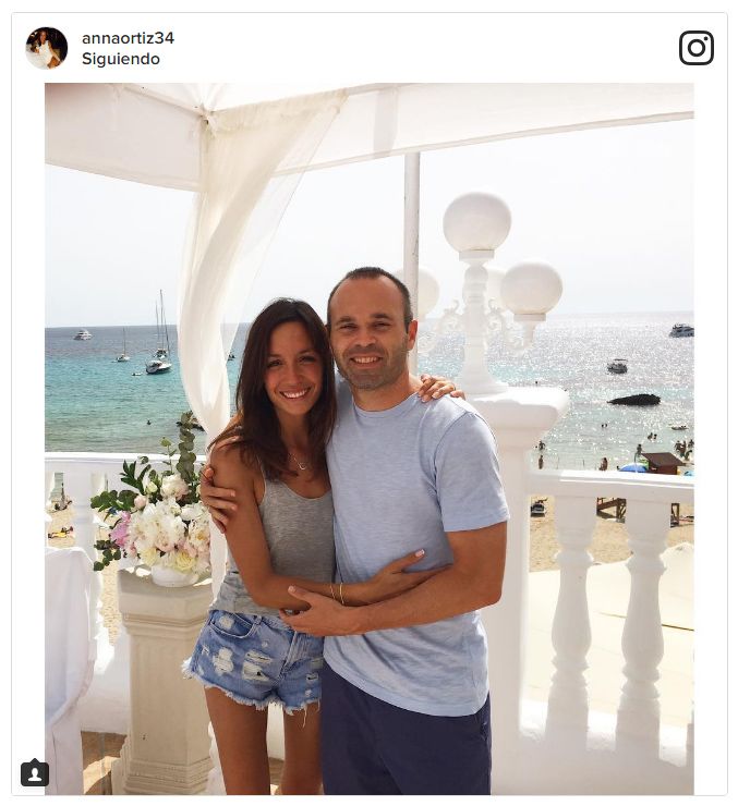 Andrés Iniesta y Anna Ortiz tercer hijo