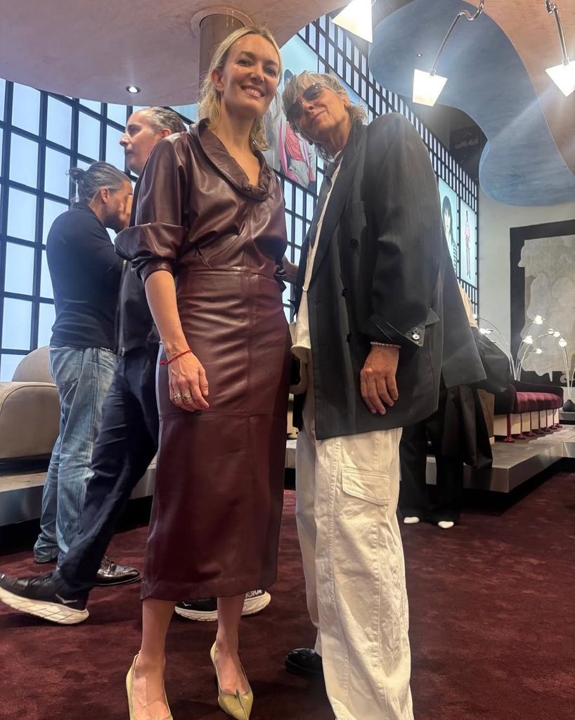 Marta Ortega en la Semana de la Moda de Milán 2026.