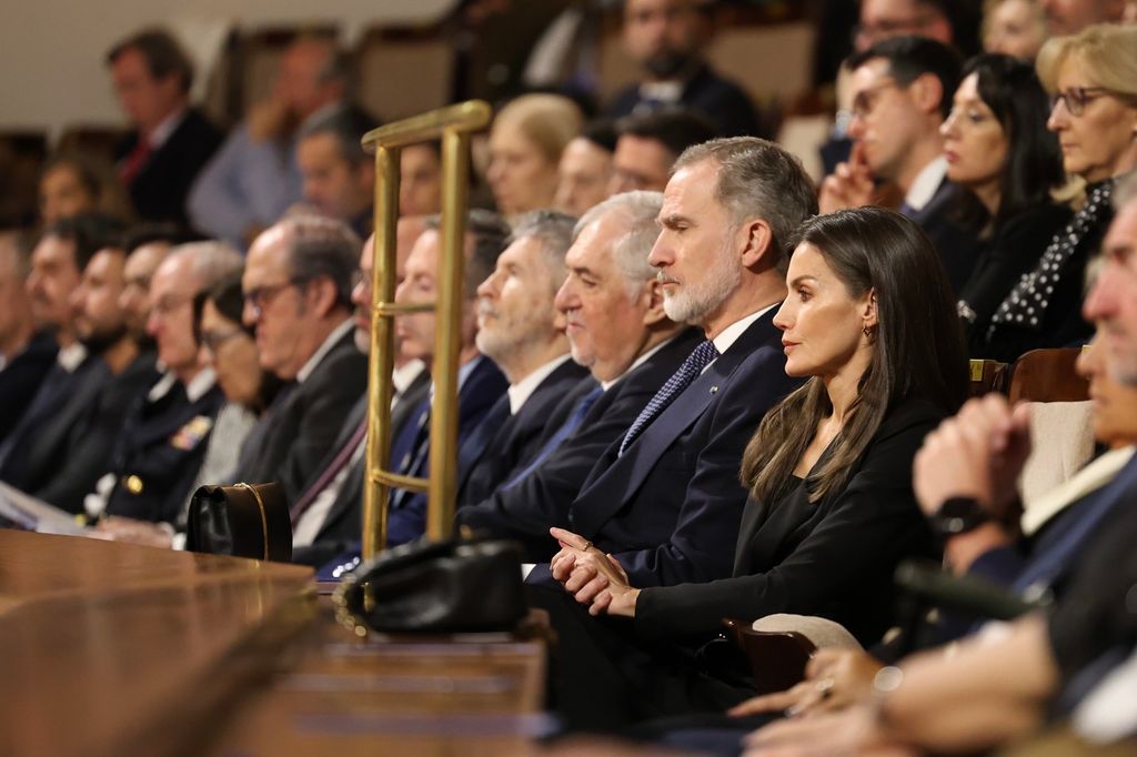 El rey Felipe VI y la reina Letizia presiden el concierto 'In Memoriam' en la antesala del 11M