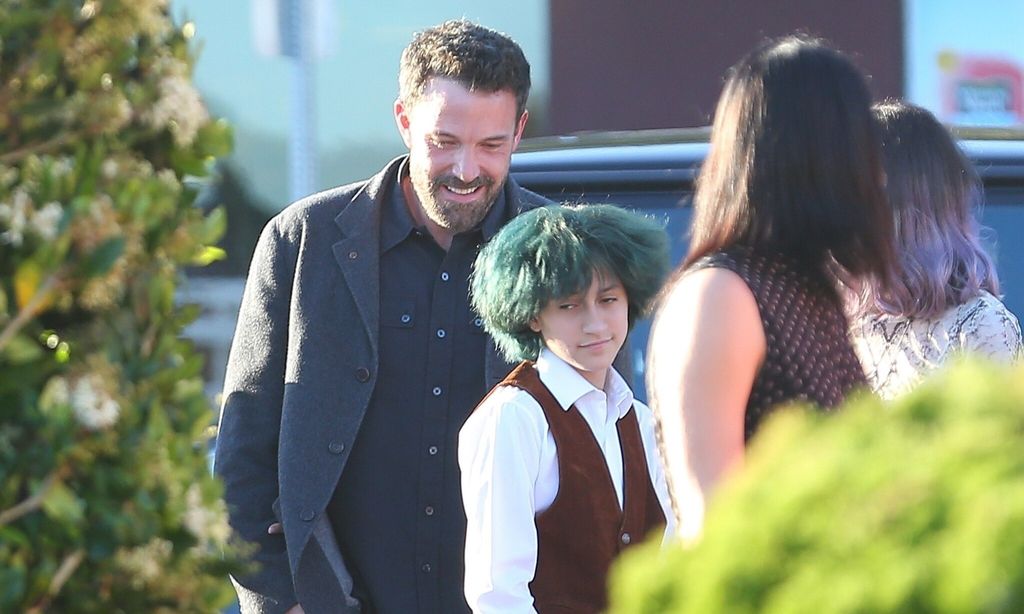 ben affleck con jennifer lopez y sus hijos