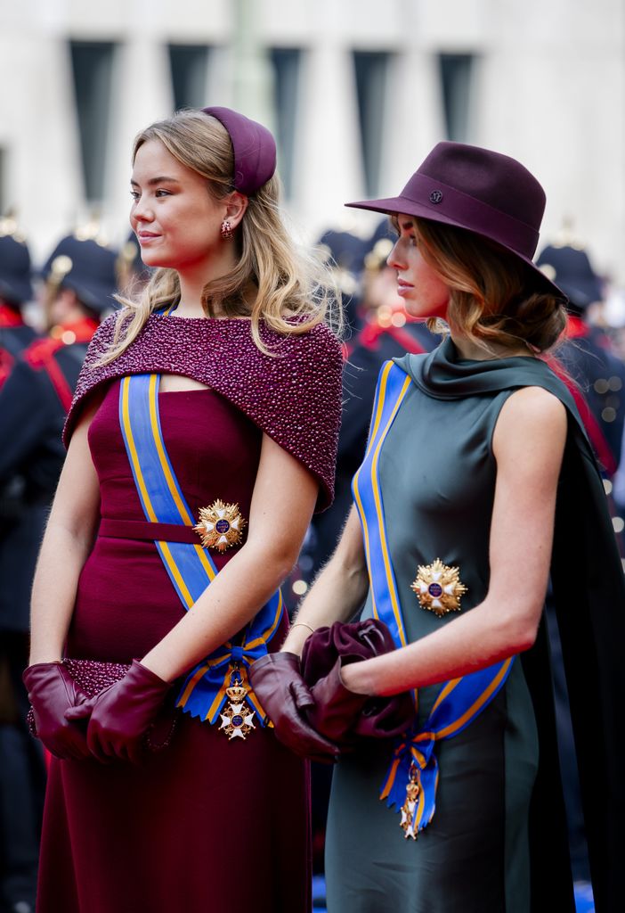 Las princesas Ariane y Alexia en el Día del Príncipe 2026.