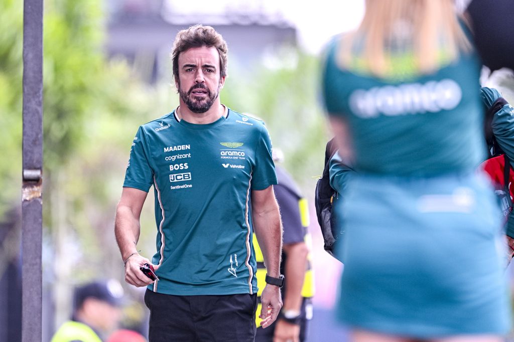 Fernando Alonso, el pasado 7 de noviembre en el GP de Brsil