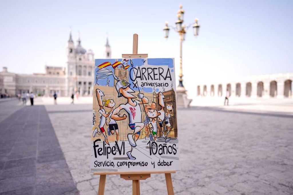 Día de la presentación de la carrera popular por el X Aniversario de la proclamación de Felipe VI que se celebrará el 15 de junio
