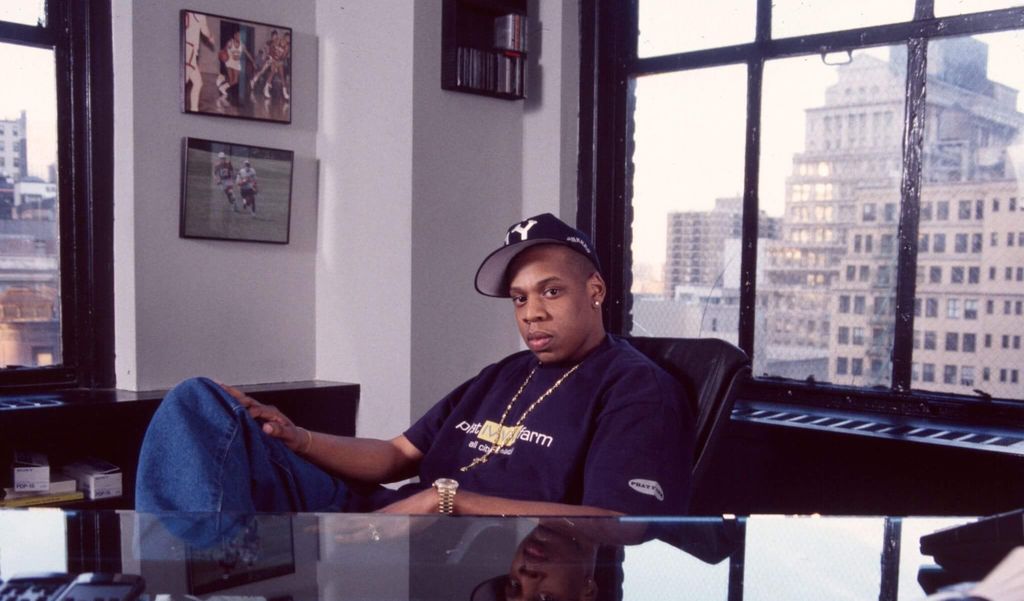 Jay Z (nacido Sean Carter) en Nueva York, en 1996