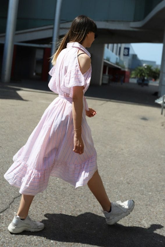 vestido rayas