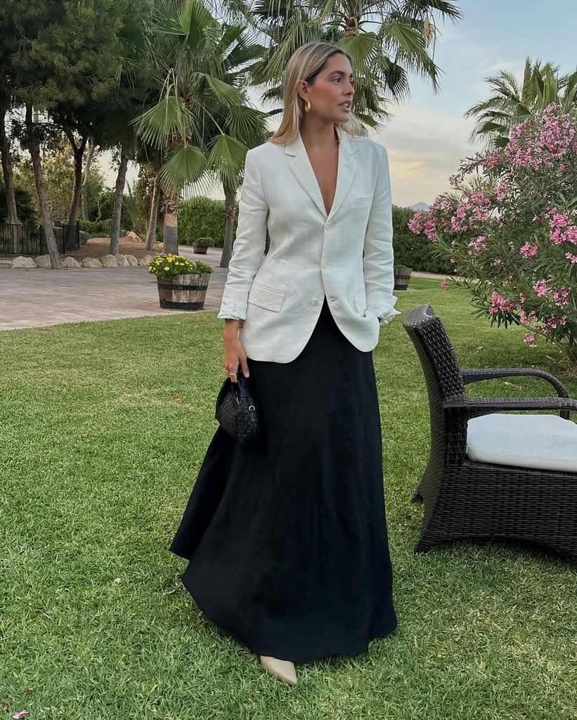 Looks falda satinada mayo 2026