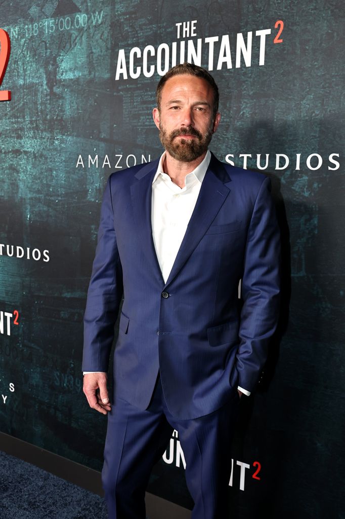 Ben Affleck en el estreno de la película 'The Accountant 2', en Los Ángeles.