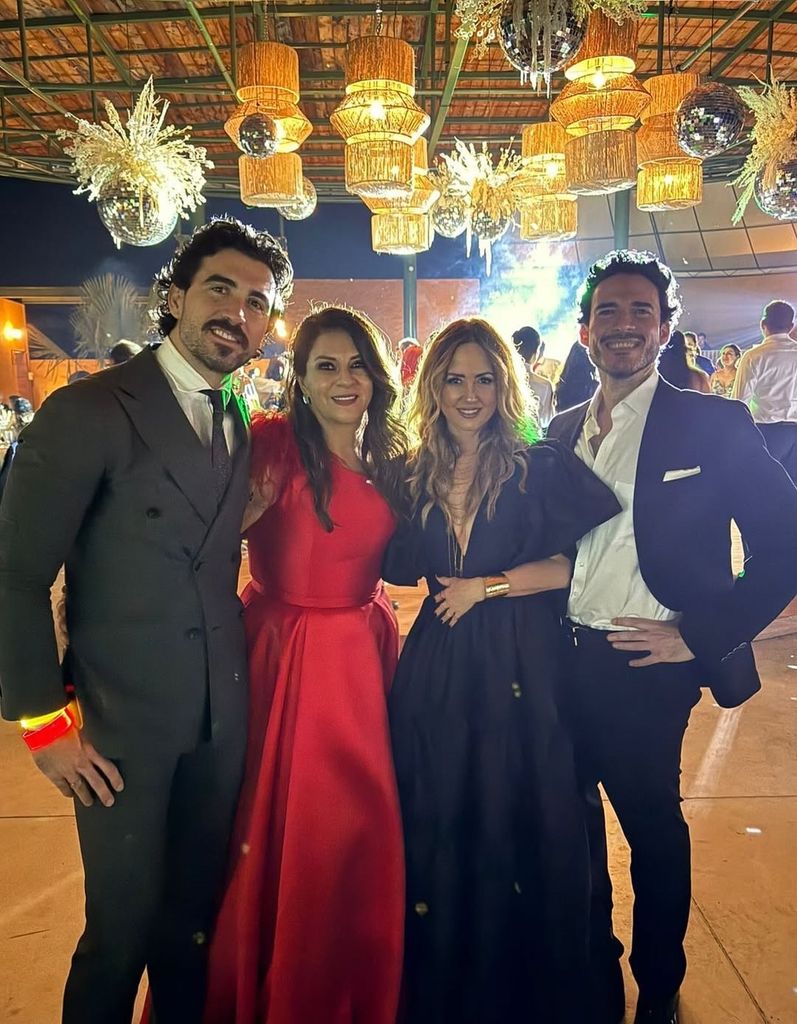 Andrea compartió en redes las fotos más bonitas de la fiesta.