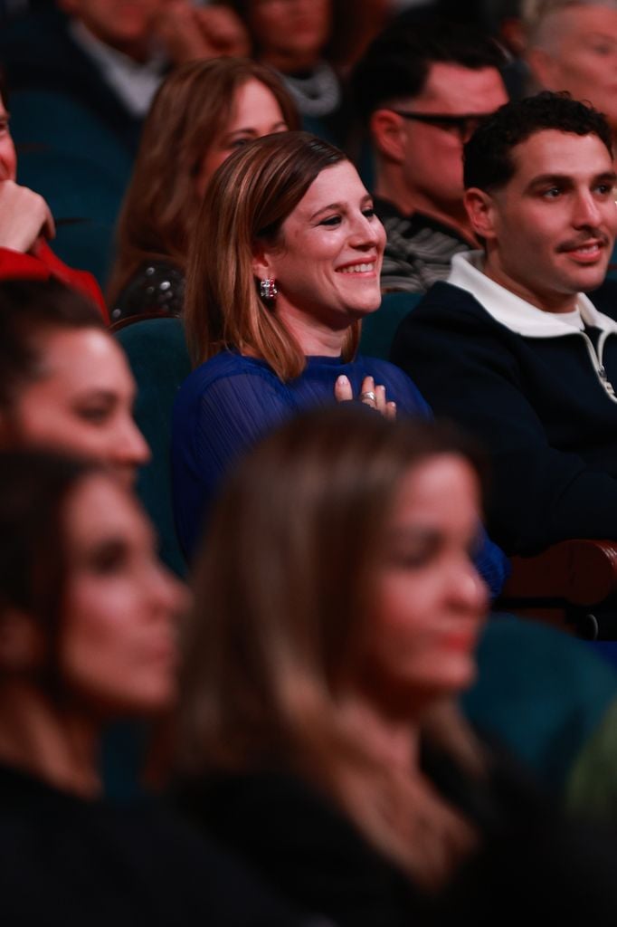 La emoción de la actriz con el discurso de su hermano durante el Festival de Málaga