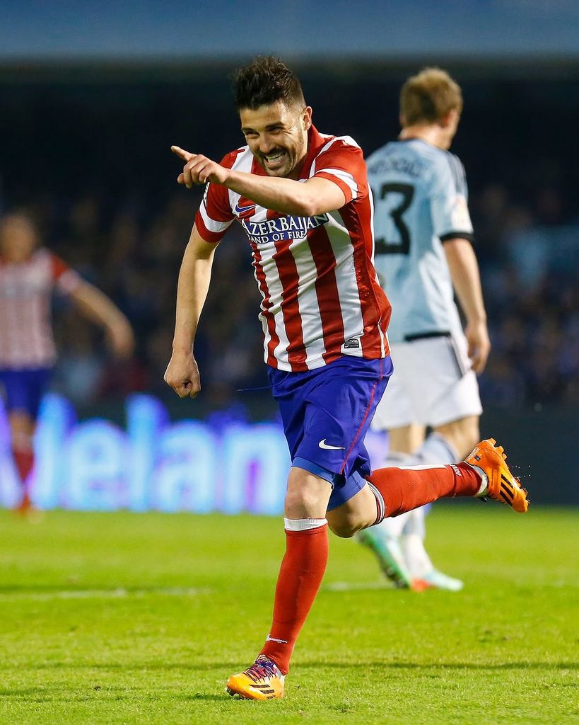 El hijo de David Villa ya golea con el Atlético: "Voy a ser mejor que mi padre"