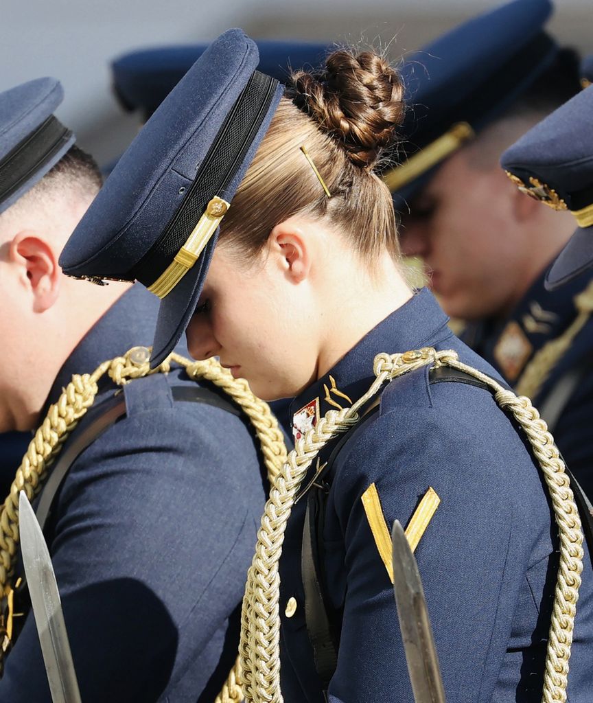 La nueva trenza de la princesa Leonor