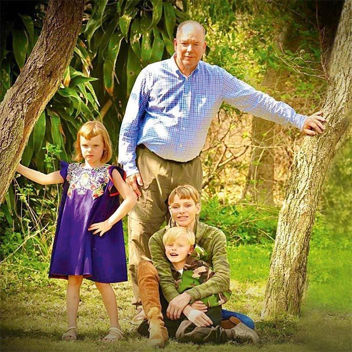 Charlene recibió la visita de Alberto de Mónaco y sus hijos durante su convalecencia en Sudáfrica