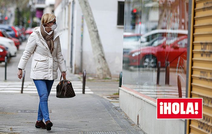 EXCLUSIVA: Maria Zurita acude a trabajar protegida contra el coronavirus