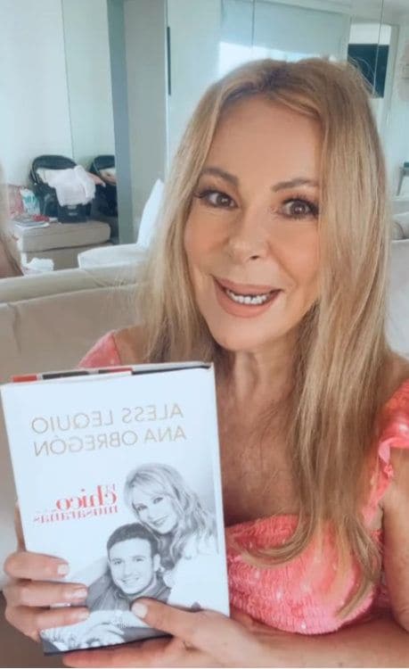 Ana Obregón y el libro el chico de las musarañas 