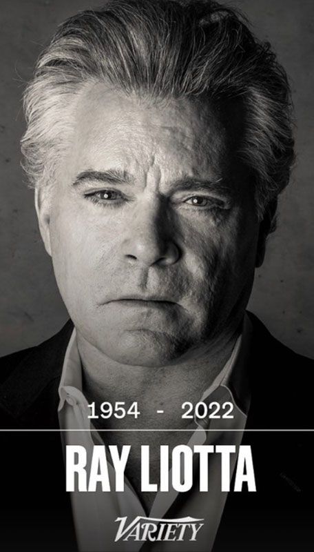 Ray Liotta blanco y negro
