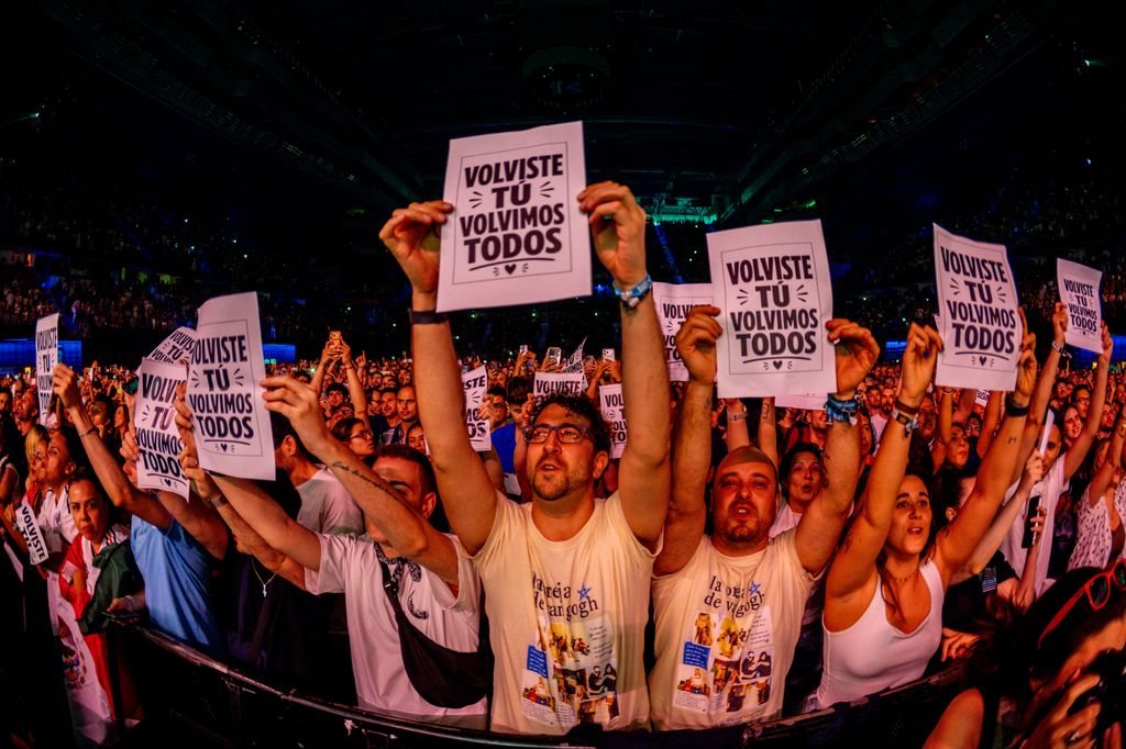 A sus 50 años, Amaia Montero vuelve a mirar al futuro sobre los escenarios y con una gira que todavía tiene numerosas fechas por delante