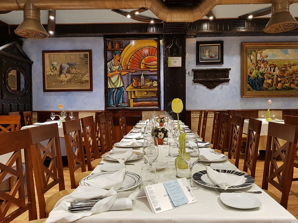 Comedor de El Lagar de Isilla, uno de los restaurantes que participan en estas jornadas gastronómicas