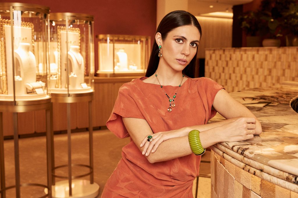 Ana Cristina Portillo en la reapertura de la boutique de Rabat en Valencia