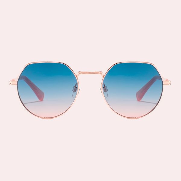 Gafas de sol AURA ROSE GOLD BLUE TO PEACH
