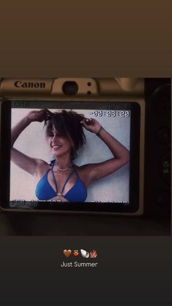 Raquel Perera, de vacaciones en Mykonos. Agosto de 2025