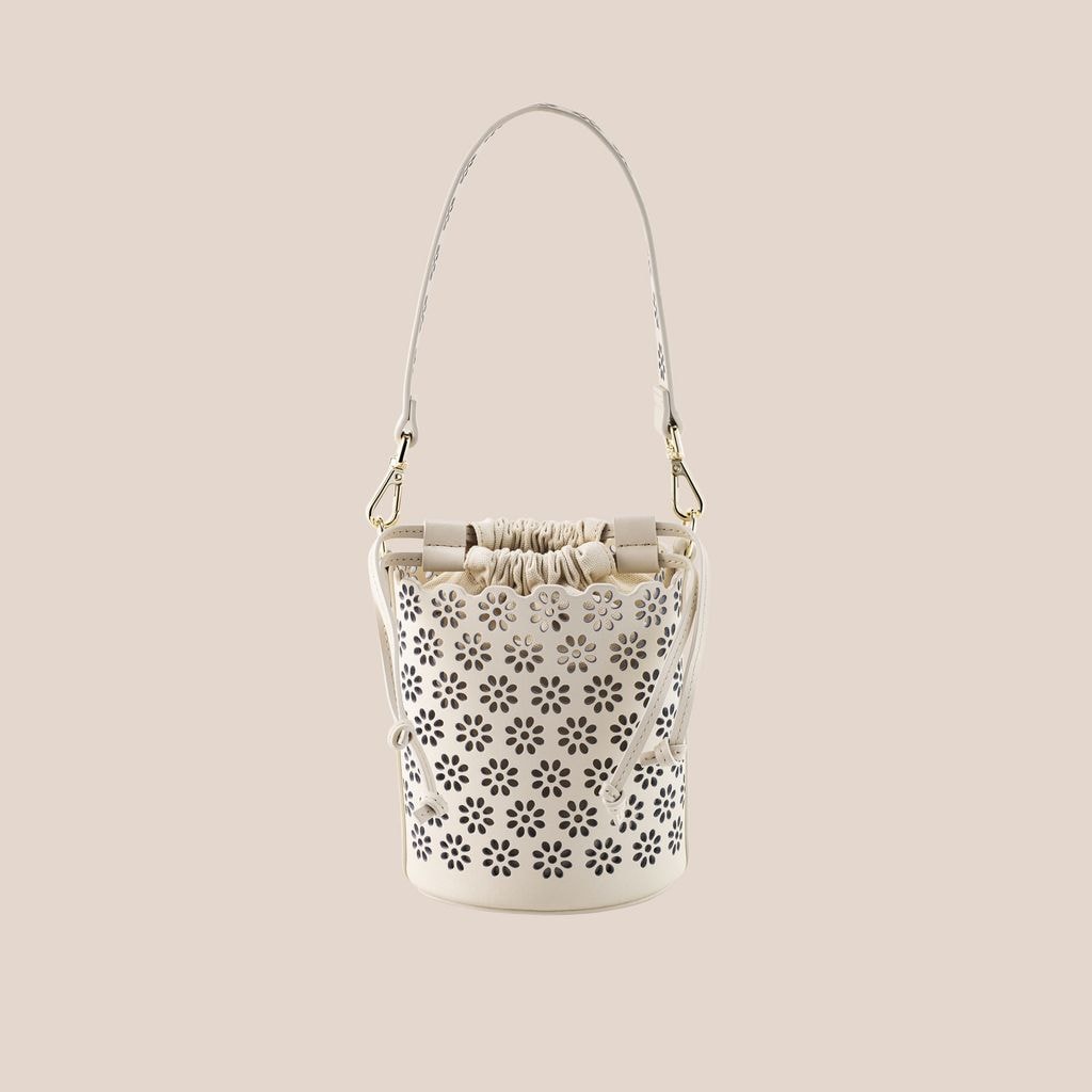Bolso cubo de piel de Maje 