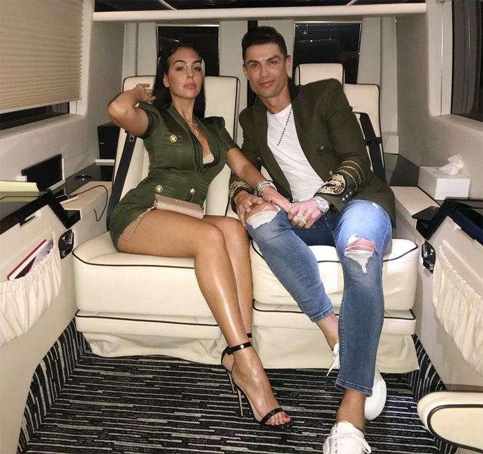 Cristiano Ronaldo y Georgina Rodriguez