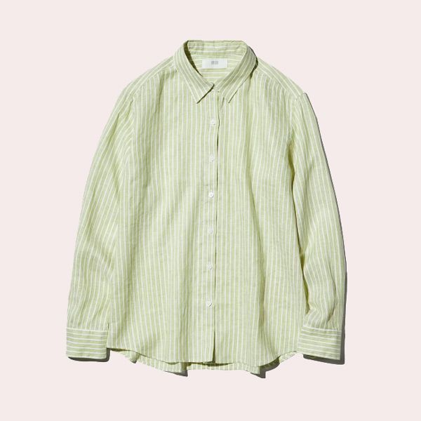 Camisa 100% lino prémium rayas