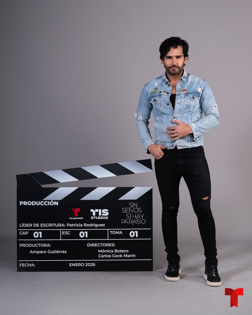 Fabián Ríos tendrá una participación destacada en ' Sin Senos Sí Hay Paraíso' de Telemundo. 