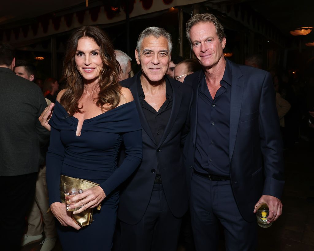 Cindy Crawford y Rande Gerber son grandes amigos de George Clooney