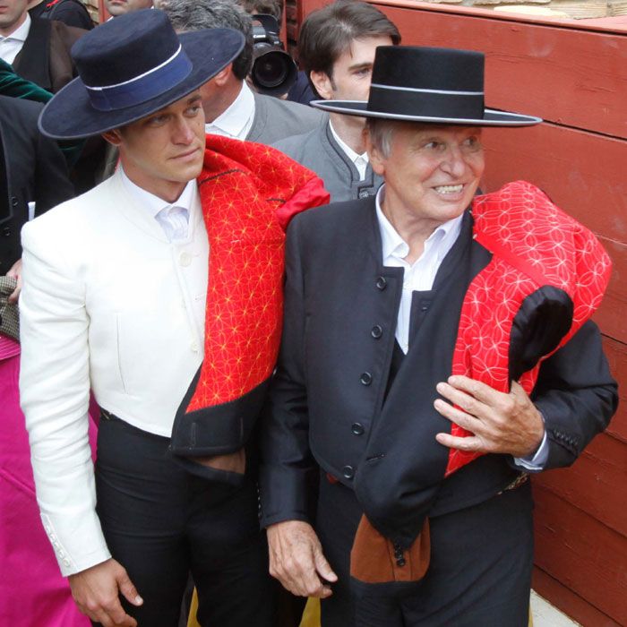 Manuel Benítez y su hijo Julio Benitez 