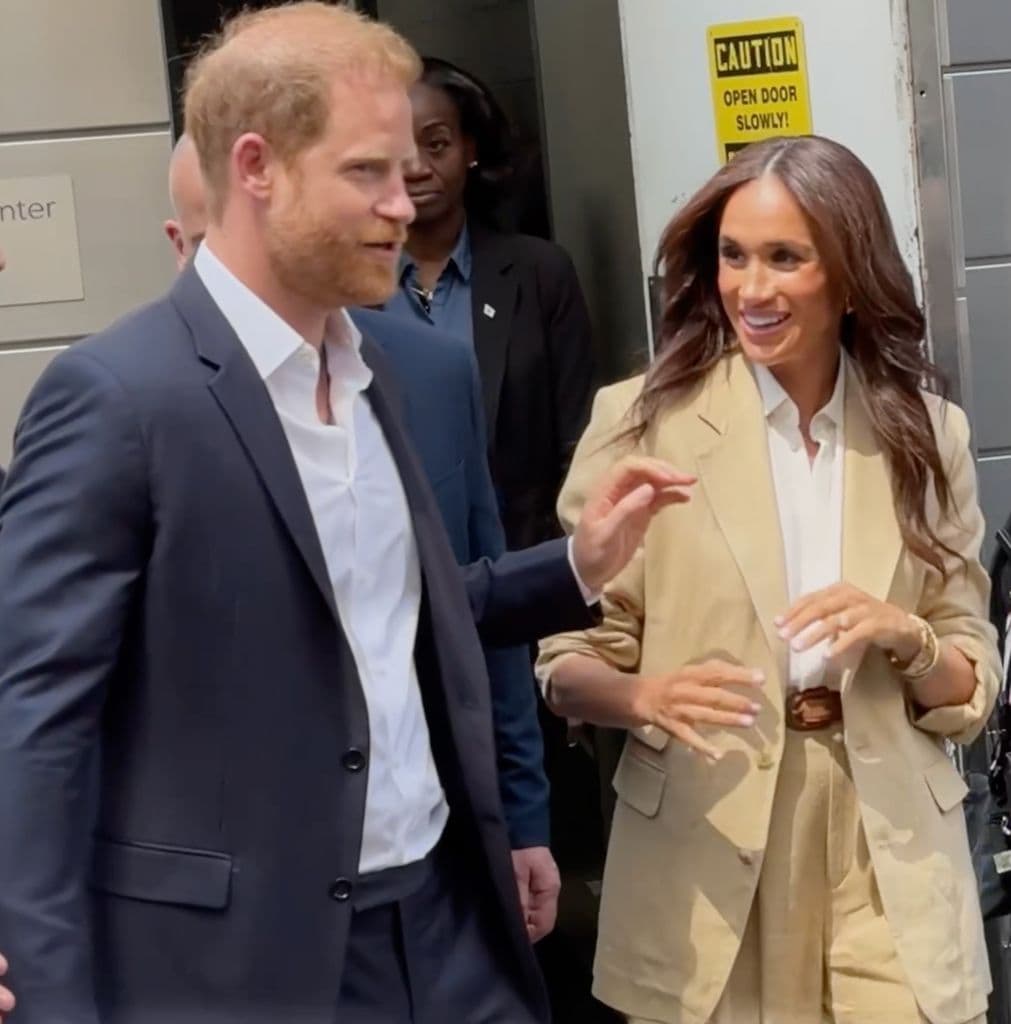 El Príncipe Harry y Meghan Markle en Nueva York