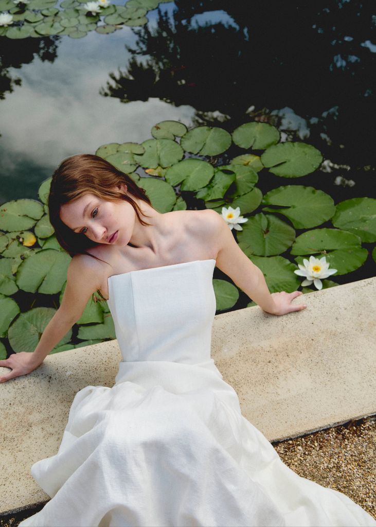 Vestido de novia de colección de Alejandra Oria