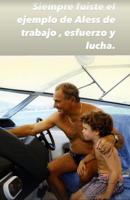 Ana Obregón felicita a su padre: 'Alguien desde el cielo te está cantando el cumpleaños feliz'