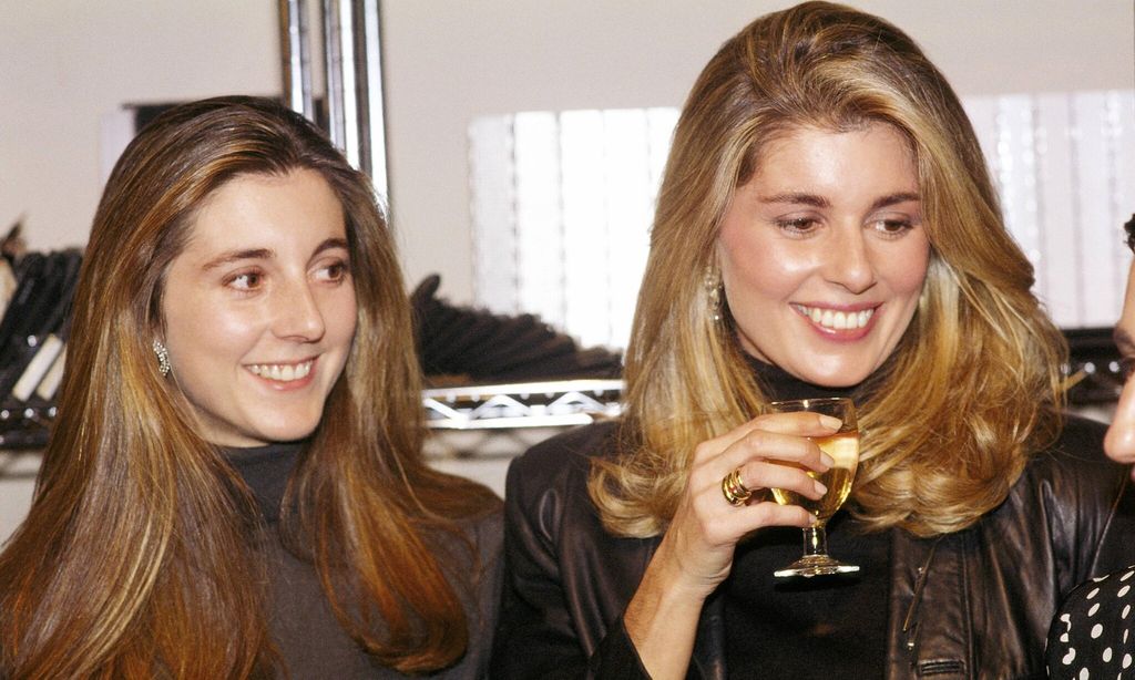 Marta Chavarri with her sister Isabel