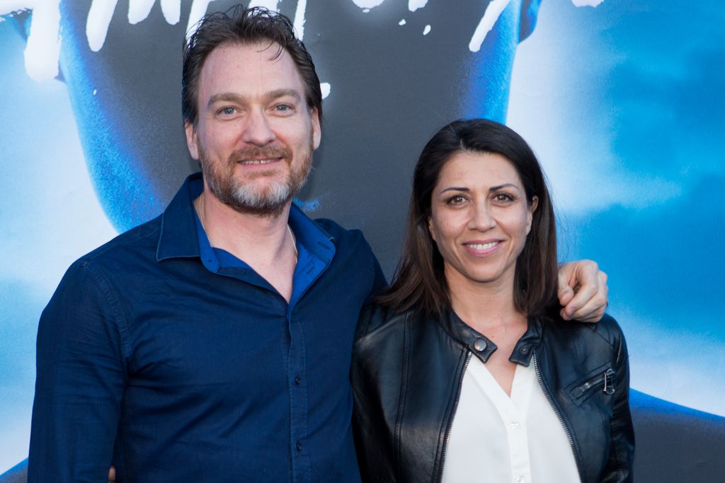 Alicia Borrachero y su marido, el actor estadounidense Ben Temple